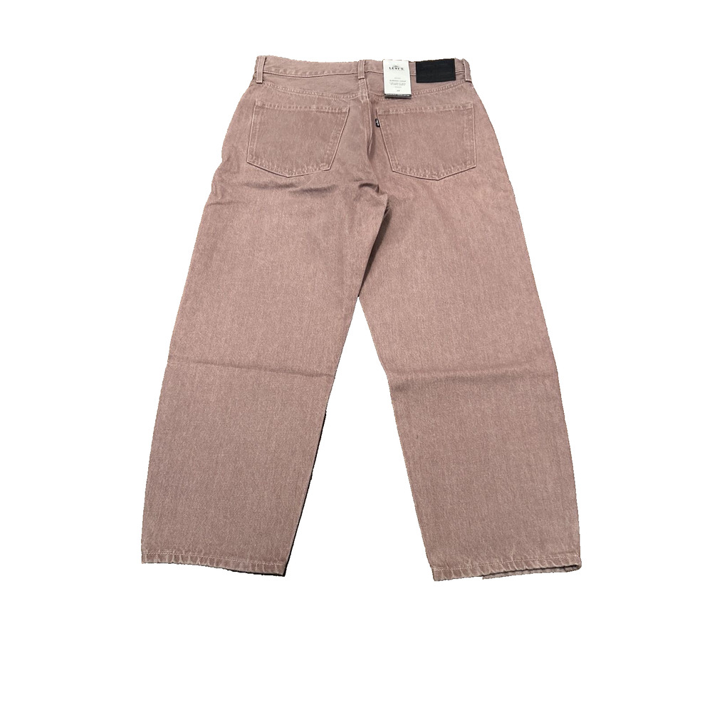 Levis Womens Sz 28 Lavender Crop Barrel Loose Fit Jeans Japan Made & Crafted NWT